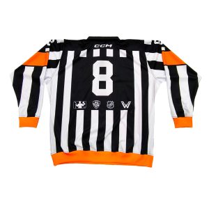 New 1/4 Zip Long Sleeve Polo Shirt Custom Design Full Sublimation --back view