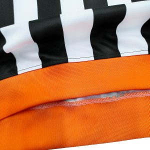  New 1/4 Zip Long Sleeve Polo Shirt Custom Design Full Sublimation --Detail view