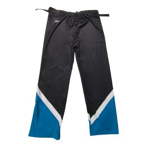 Stylish Black  Blue Sublimation Custom Lacrosse Long Pants