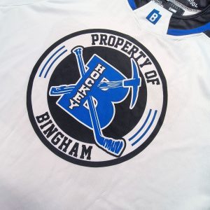 Custom Sublimation Printing Ice Hockey Jersey Hockey Wear for Team--logo view
