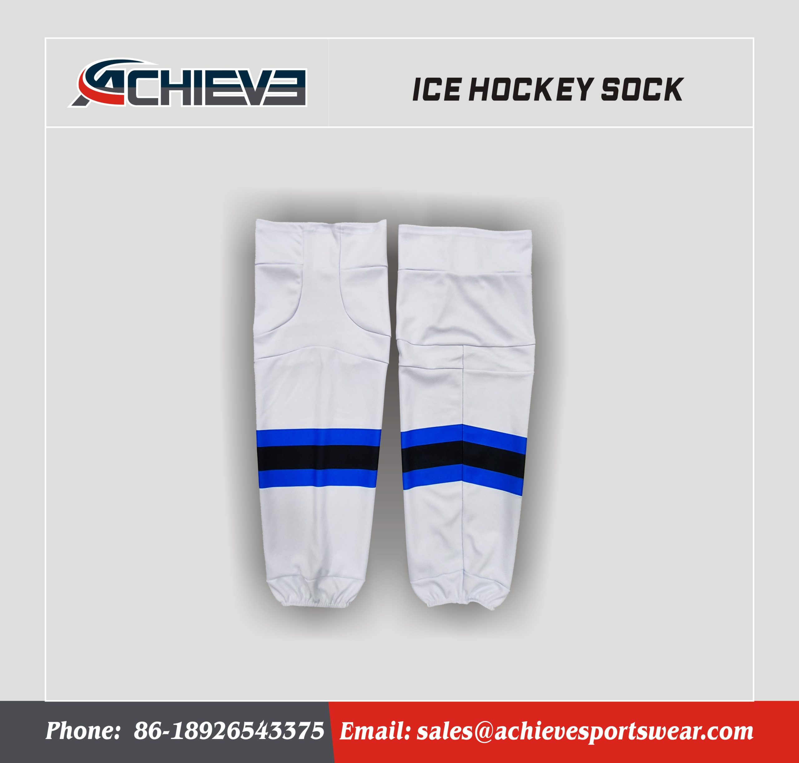Achieve Durable Design Hockey Socks Practice Custom Sublimation