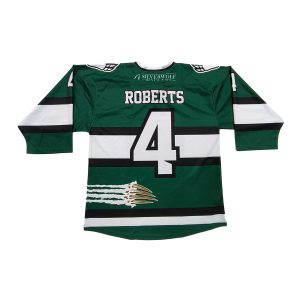 Top Quality Custom Premium Bear Pattern Ice Hockey Jersey-back view