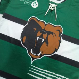 Top Quality Custom Premium Bear Pattern Ice Hockey Jersey-detail view