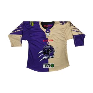 Sublimated Purple Hockey Jerseys Durable Team Uniforms Sublimated