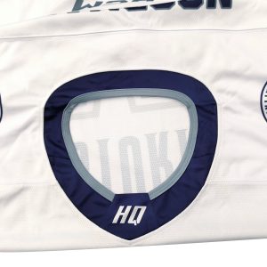  Ice Hockey Uniform Breathable Custom Jerseys OEM Sublimation Manufacturer--collar view