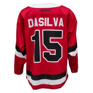 Sublimated Custom Logo Hockey Jerseys OEM Ice Hockey Uniforms-back view