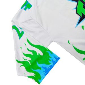 Manufacturer Durable Green Stylish Hockey Jerseys Team Uniforms-detail view