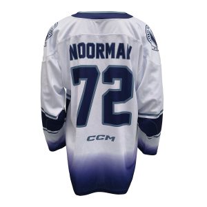  Ice Hockey Uniform Breathable Custom Jerseys OEM Sublimation Manufacturer--back view