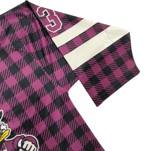 Top Quality Uniform Custom Red Plaid Hockey Jersey Team Training-detail view