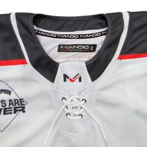 Manufacturer Sublimation Hockey Uniform Custom OEM Hockey Jerseys -collar view