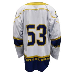 Premium Quality Custom Ice Hockey Jersey Factory Manufacture Price--back  view