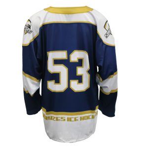 Premium Quality Custom Ice Hockey Jersey Factory Manufacture Price--back  view