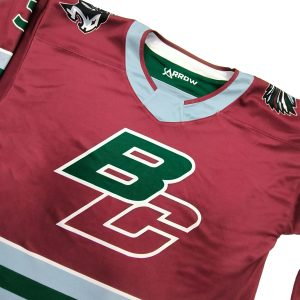 Ice Hockey Team Jersey Team Uniform Custom Design Sublimation Printing--logo view