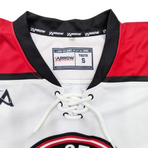 Sportswear  Performance Uniform  Drawstring Hockey Jersey Custom-detail view