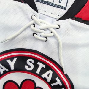 Sportswear  Performance Uniform  Drawstring Hockey Jersey Custom-detail view