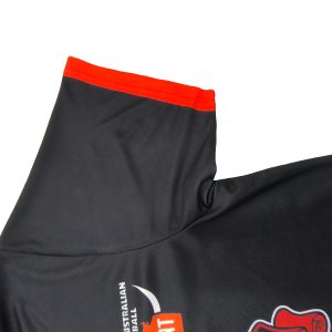 New Lapel Buttons Polo Shirt Custom Design Printing Wild Boar-front view-detail view