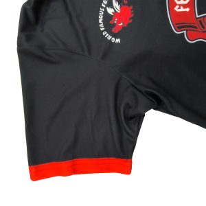 New Lapel Buttons Polo Shirt Custom Design Printing Wild Boar-front view-detail view