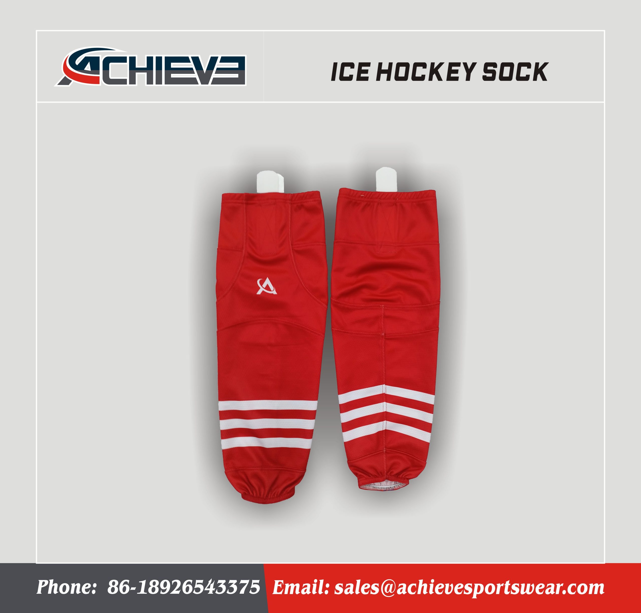 2025 Factory Price Custom High-strength Non-Slip Hockey Socks