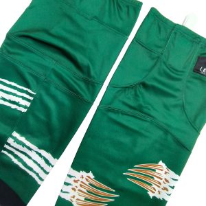 Professional Custom Team Training Socks Green Ice Hockey Socks-detail view