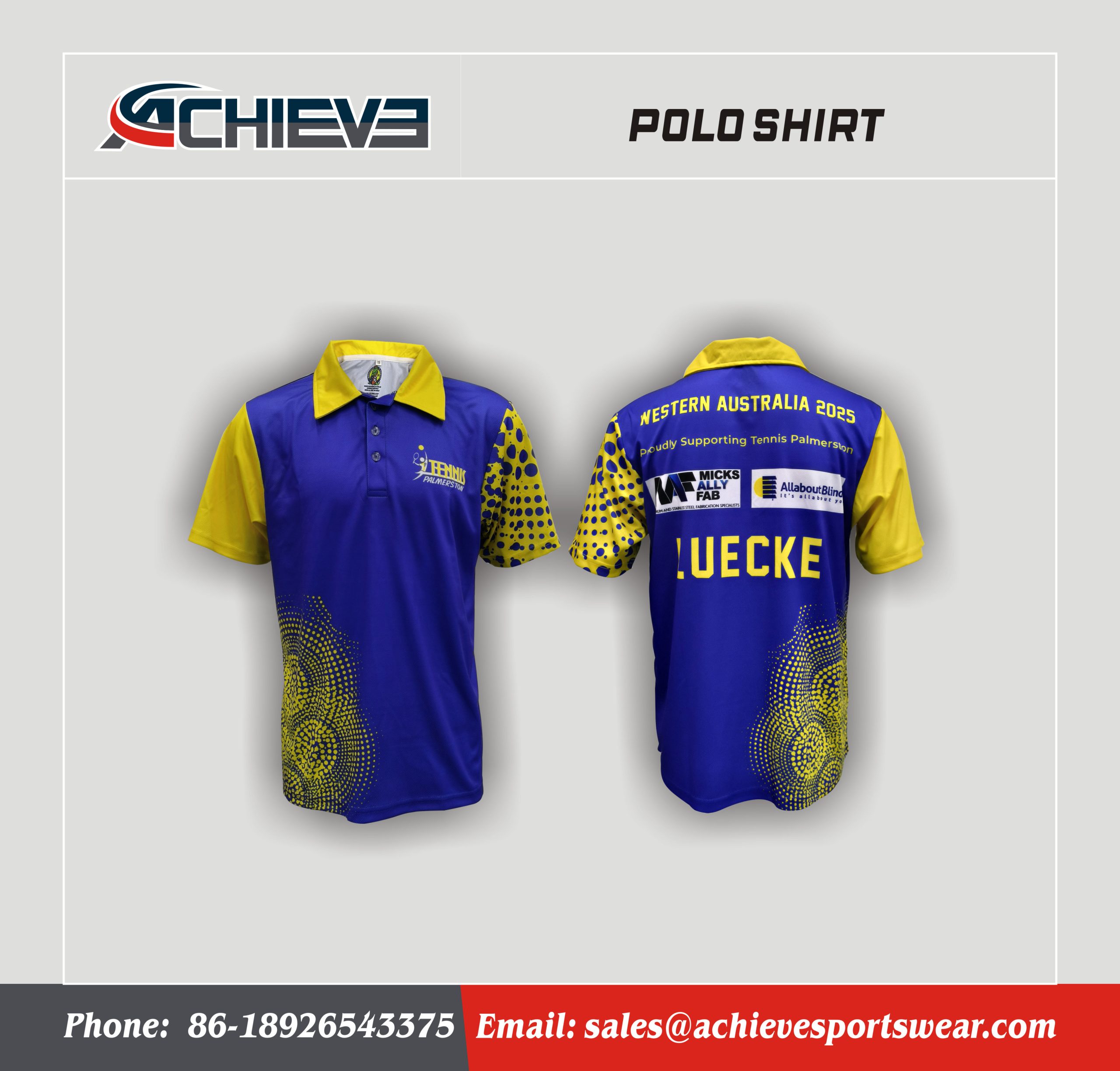 OEM Custom Polo Shirt 100% Polyester Quick Dry Sublimated Unisex Polo Shirt