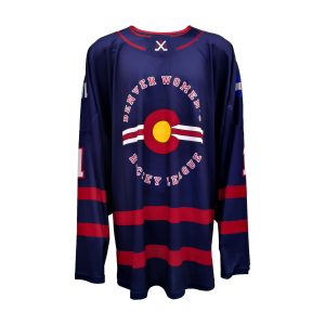 Free Design  Wholesale Hockey Jersey Print Sublimation Ice Hockey Uniform--front view 