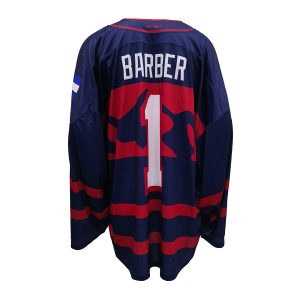 Free Design  Wholesale Hockey Jersey Print Sublimation Ice Hockey Uniform--back view 