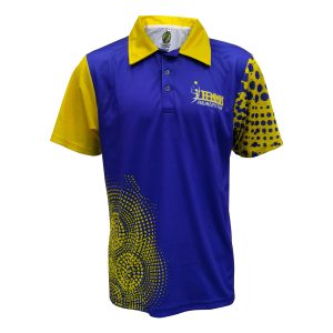 OEM Custom Polo Shirt 100% Polyester Quick Dry Sublimated Unisex Polo Shirt