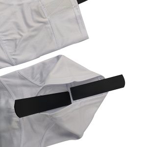 Custom Ice Hockey Socks – White Pro Stripe Team Hockey Leg Covers