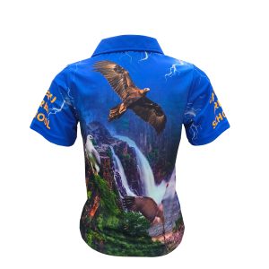 New Sublimation Polo Shirt Custom Sublimated School Polo Shirt – Royal Blue Team Uniform Breathable