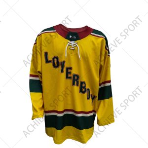 Custom Gold Elite Ice Hockey Jersey