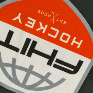  Customized Sublimation Black Ice Hockey Jersey Quick Dry OEM