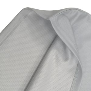 Custom Lace-Up Ice Hockey Jersey White Purple Green Team Hockey Uniform